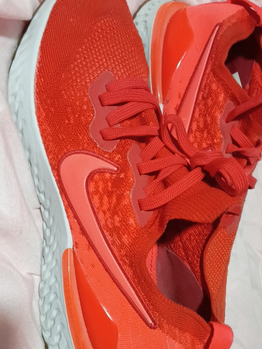 Nike Women's Athletic Running Shoes - Bright Red